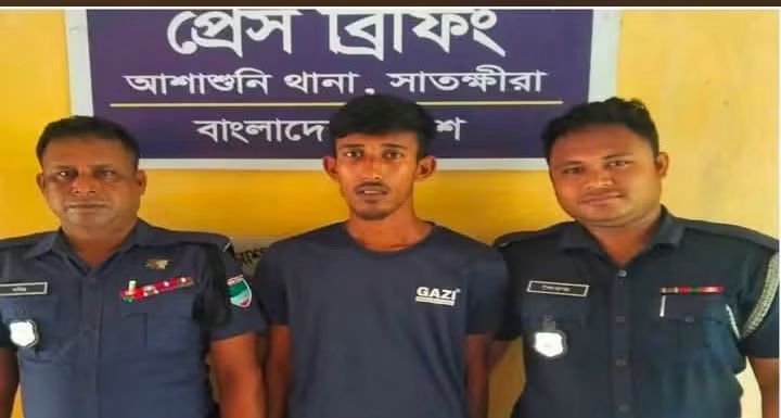 আশাশুনিতে ছাত্রলীগ নেতা আব্দুল্লাহ আল নোমান গ্রেফতার 